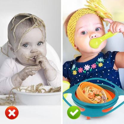 PLATO ANTIDERRAME DE BEBÉ