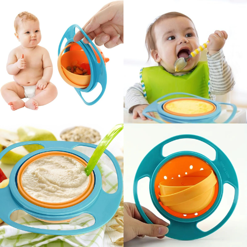 PLATO ANTIDERRAME DE BEBÉ