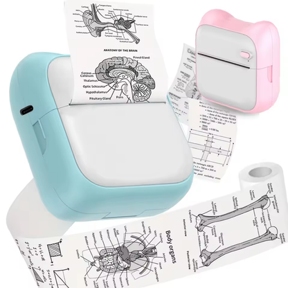 PocketPrint Mini Portable Inkless Thermal Printer