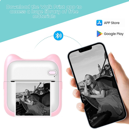 PocketPrint Mini Portable Inkless Thermal Printer